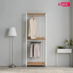 [착불] ALL NEW 리얼스틸 2단 행거 선반장