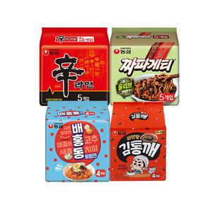 신짜통배(신5짜5김통깨4,배홍동비빔면4)