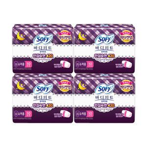 쏘피 바디피트 볼록맞춤 안심숙면420 슈퍼롱 10개입 4개