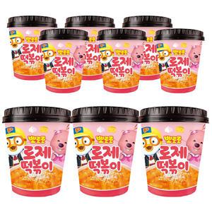 뽀로로 로제 컵 떡볶이 9개(115gx9개)