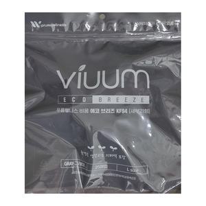 비움 에코 브리즈 KF94 마스크 대형 그레이 25매입 1개