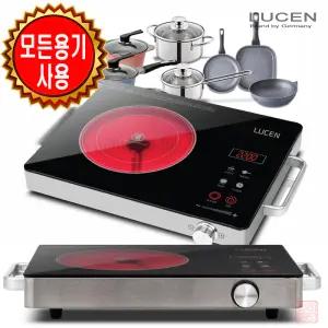 루센 터치식 하이라이트 전기레인지 LU-201GN 전기렌지 급속가열 가정용 사무실 업소