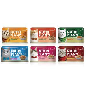 동원 뉴트리플랜 6종콤보 160g x 24개 (맛별로 4캔) 고양이캔