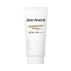 선펀치 이지워시 올인원 선로션 SPF 50+ / PA++++ 유통기한 25년11월까지