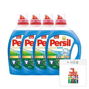 퍼실 엑스퍼트 실내건조 2.7L, 4개 + 증정(파워젤 라벤더듀얼 300mL 파우치, 1개)