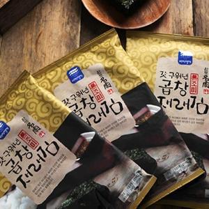 [완도명가]갓구워낸곱창재래김(무조미) 15gx10봉(박스없이)