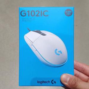 로지텍 G102 LIGHTSYNC (정품) (화이트) (밀알)