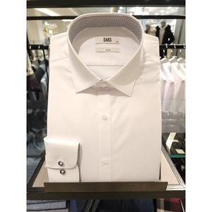 [닥스](김해점) 신상품 긴소매 슬림핏 스판소재 솔리드 화이트셔츠(DKG3SHDL...
