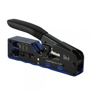 랜툴 CAT5/6/7 4P6C/6P6C/8P8C RJ45 클램핑 랜선 제작 툴 IN-718