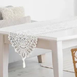 쿠킹홈 레이스 테이블 러너 33x183cm 프렌치 식탁보