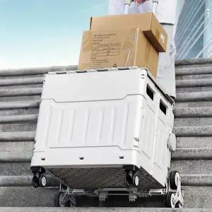 접이식 쇼핑 카트 계단 캐리어 SPE-42 그레이