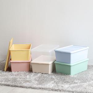 아이리스 리빙박스 수납정리함 플라스틱수납함 공간박스