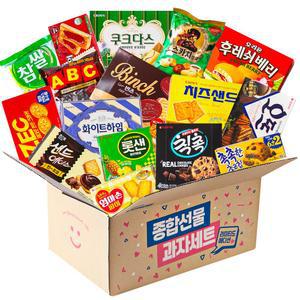 (풍성한선물) 리미티드 에디션 프리미엄 사무실간식 1호 / 학교 탕비실 단체 종합과자세트 생일선물