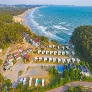 [충남 펜션] 태안 몽산포홀리데이파크카라반 (태안,안면도)