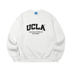 [UCLA]남여공용 UCLA 로고 프린트 기모 스웨트 셔츠(UZALT91)