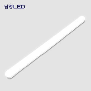 남영LED 일자등 마일드ECO 50W 주광색 하얀빛 플리커프리 주차장등 등기구 형광등