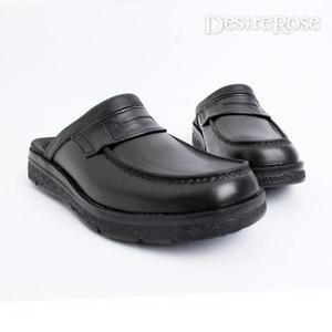 [디자이어로즈] 남자 고급가죽 겨울안감 사무실슬리퍼 (S11652081)