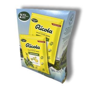 리콜라스위스레몬민트허브캔디무설탕슈가프리684g/342gx2개입