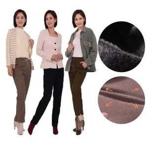 따시따시 강열바지 3종 코듀로이팬츠 골덴 겨울 여자 기모 밴딩