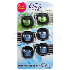 페브리즈 차량용 방향제 스카이브리즈 후레쉬허브 6개 맑은하늘바람 허브향 코스트코