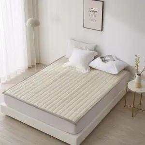 [단독특가]슈슈 극세사 침대패드 겸 카페트 Q퀸 3color