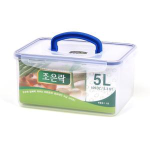 조은락 투명 밀폐용기 5L 반찬통 김치통