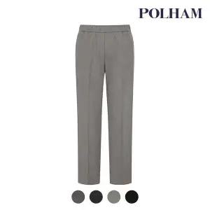 [폴햄] 남성 기모 세미와이드핏 밴딩 슬랙스 팬츠_PHD4PP1033