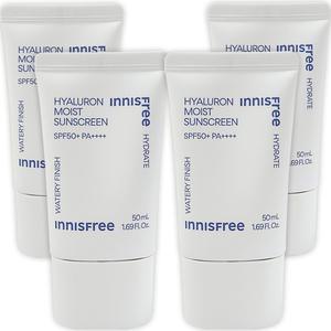 이니스프리 트루 히알루론 수분 선크림 50ml 4개