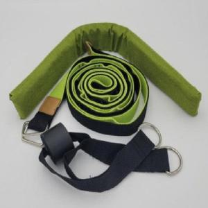 [OFKN64NT]홈트 가정용 플라잉요가 스트랩 벨트 설치 그린