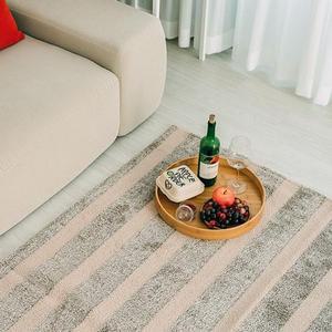 [OFM625NS]투톤 스트라이프 러그 카페트 170x230