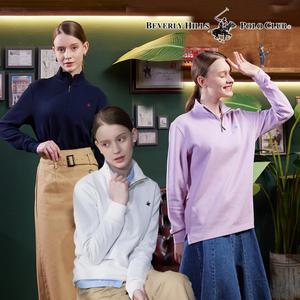 비버리힐즈폴로클럽 여성 클래식 하프 집업  스?셔츠 3종