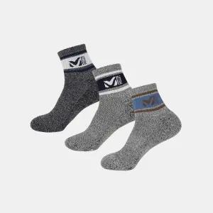 밀레 MILLET 남자 등산양말 트레킹 작업양말 두꺼운 쿠션 중목 5켤레