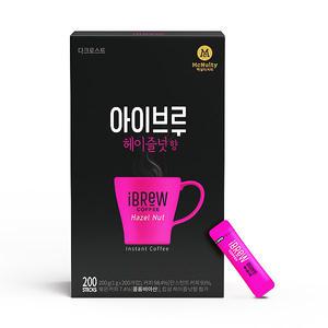 맥널티 아이브루 헤이즐넛 커피 200T(블랙)/인스턴트A