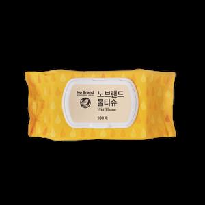 노브랜드 물티슈 캡형 100매/12개