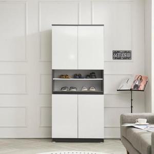 [RGLQN060]2단 신발장 대형 아파트 좁은 틈새 현관장