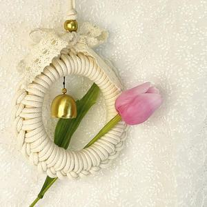 미니 종 풍경 문종 현관종 마크라메 도어벨 차임벨 리스 만들기 재료 DIY 부자재