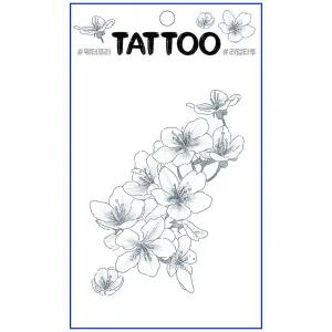 타투스티커 TS-024벚꽃 물없이10초완성 문신 51종