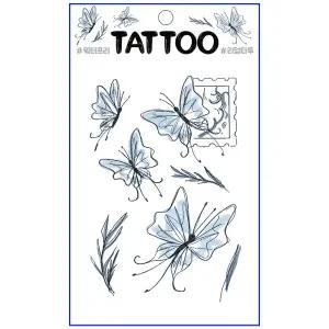 타투스티커 TS-028감성버터플라이 물없이10초완성 문신 51종