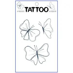 타투스티커 TS-029심버터플라이 물없이10초완성 문신 51종