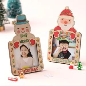 아트랄라 성탄 포토프레임 겨울 탁상액자 만들기 눈사람 돌봄놀이교실