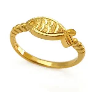 순금 황금물고기 반지 3.75g