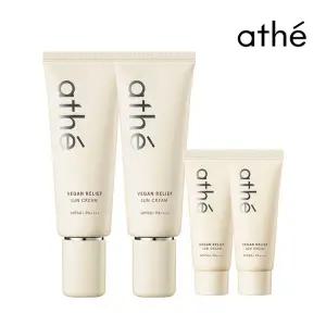 [롯데단독] 비건 릴리프 무기자차 선크림 70mlx2개+무기자차 20ml x2개