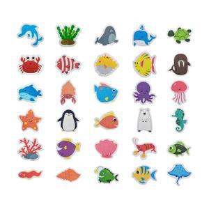 유닛키즈 욕실 미끄럼방지 스티커 30종 WD61BEE