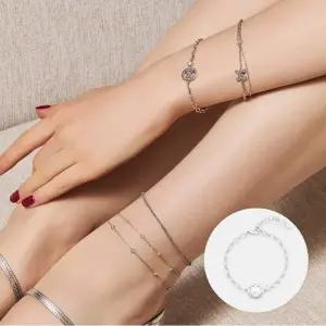 [메트로시티 주얼리] M베이직 화이트 팔찌 A241BB9284WPA