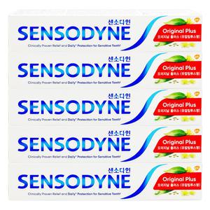 센소다인 오리지날 플러스 치약 100g x 5개
