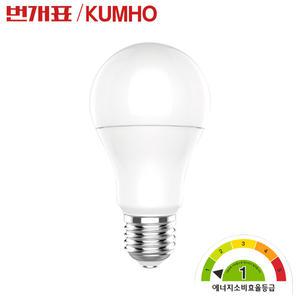 번개표 1등급 LED 벌브 8 10W  5700K 4000K