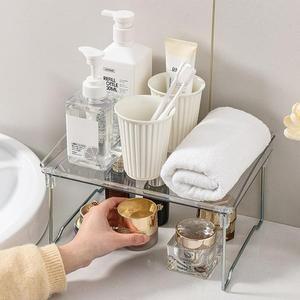 [RGL0438R]이든앤저스티스 투명 접이식 수납 선반 정리대