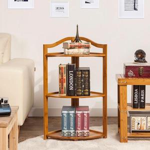 [RGL6QO02]3단 공간활용 모서리 선반 대나무선반 진열대 l