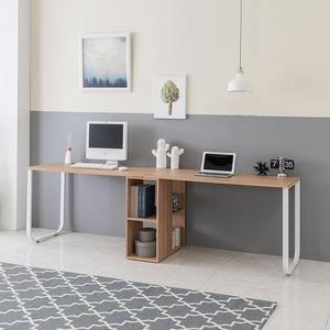 [RG913P6Q]리버퍼니쳐 와스디 2인용 2400 오픈 책상 세트