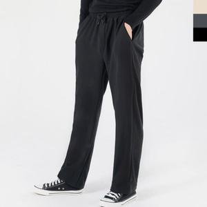 [블레오] 블레오 남성 겨울 기모바지 편한 스판 세미 와이드 밴딩 팬츠